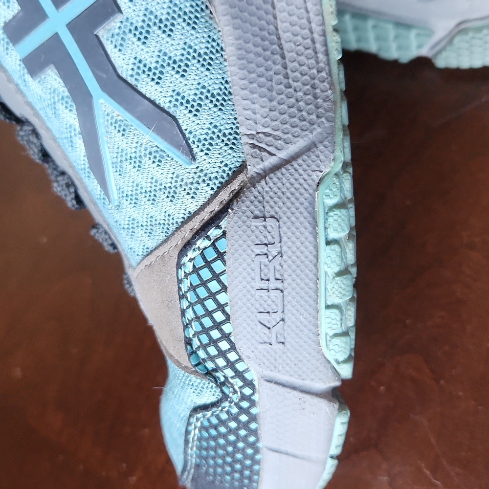 Kuru Quamtum Womens Gray Glacial Blue Shoes Size 7.5 - Picture 9 of 13